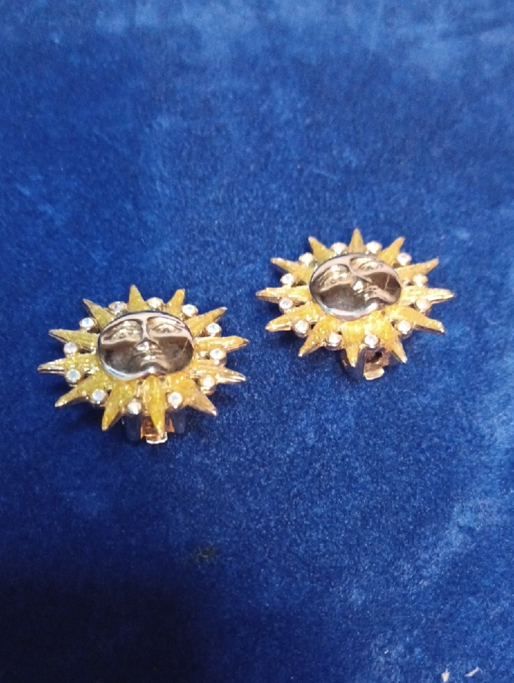 Kirks Folly Celestial Moon Earrings